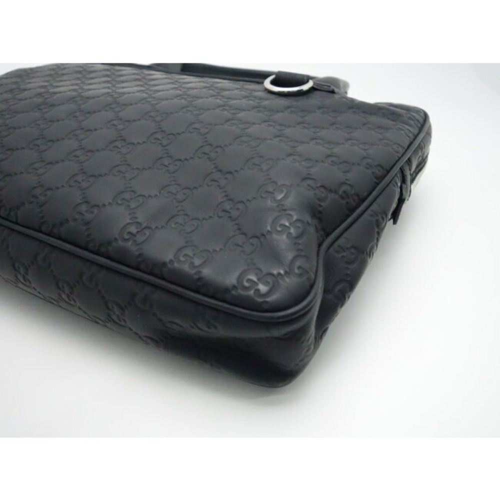 Gucci Briefcase White Pattern Guccissima Leather … - image 6